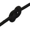 Work Rope Black 5mm - Durable Polyester 250m for Home & Garden