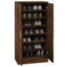 Shoe Cabinet Smoked Oak 55x35x108 cm - Stylish Storage Solution