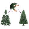 Flocked Snow 270cm Artificial Hinged Christmas Tree | HipoMarket