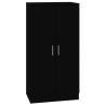 Shoe Cabinet Black 55x35x108 cm | Stylish Storage Solution