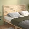 Bed Headboard 146x4x100 cm Solid Wood Pine Colour natural Size 146 x 100 cm Quantity in Package 1 