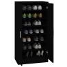 Shoe Cabinet Black 55x35x108 cm | Stylish Storage Solution