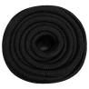 Boat Rope Full Black 20mm 25m Polypropylene - Durable & Versatile