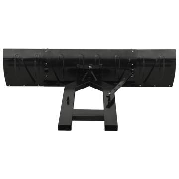 Snow Plough for Forklift - 200x48 cm Black | HiPoMarket