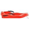 Sledge with Brakes - Red 87x40 cm | Durable Snow Fun