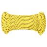 Durable Yellow Boat Rope 4mm x 25m - Polypropylene