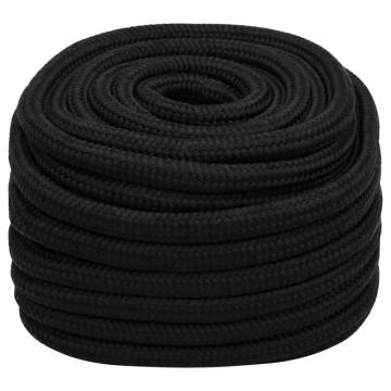 Buy Black Work Rope 25mm x 25m | Durable Polyester