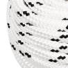 Braided Boat Rope White 20mm x 100m | Durable Polyester Rope