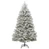 Artificial Hinged Christmas Tree with 300 LEDs & Ball Set