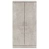 Concrete Grey Shoe Cabinet - Space Saver & Stylish Design