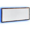 LED Bathroom Mirror Smoked Oak | Stylish and Functional Design