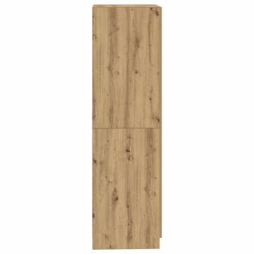 Wardrobe Artisan Oak 90x52x200 cm - Quality Engineered Wood