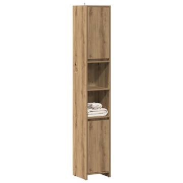 Bathroom Cabinet Artisan Oak | 30x30x183.5 cm | Hipomarket