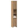  Bathroom Cabinet Artisan Oak 30x30x183.5 cm Engineered Wood Colour artisan oak Model without handle Number of 1 Number of Pieces 