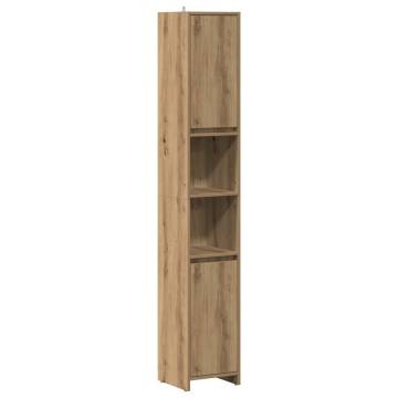 Bathroom Cabinet Artisan Oak | 30x30x183.5 cm | Hipomarket