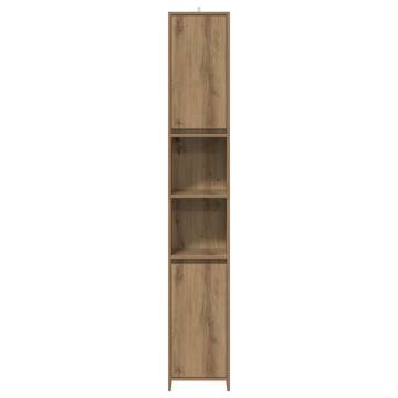 Bathroom Cabinet Artisan Oak | 30x30x183.5 cm | Hipomarket