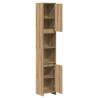 Bathroom Cabinet Artisan Oak | 30x30x183.5 cm | Hipomarket