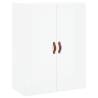 Wall Mounted Cabinets - High Gloss White 2 Pcs (69.5x34x90 cm)