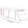 Motorhome Covers Grey 970x235x275 cm | All-Weather Protection