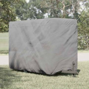 Horse Trailer Cover Grey 376x168x240 cm | HipoMarket UK