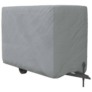 Horse Trailer Cover Grey 376x168x240 cm | HipoMarket UK