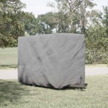 Horse Trailer Cover Grey 376x168x240 cm | HipoMarket UK