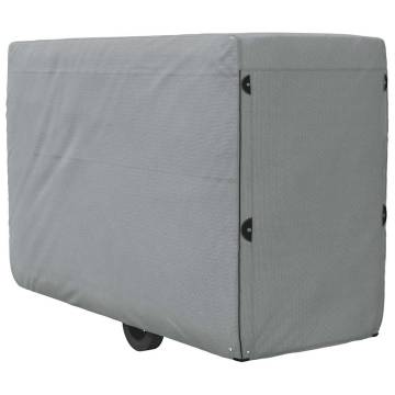 Horse Trailer Cover Grey 376x168x240 cm | HipoMarket UK