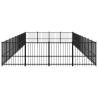 Outdoor Dog Kennel Steel 37.64 m² - Safe & Comfortable