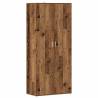 Shoe Cabinet Old Wood 80x39x178 cm - Durable Storage Solution