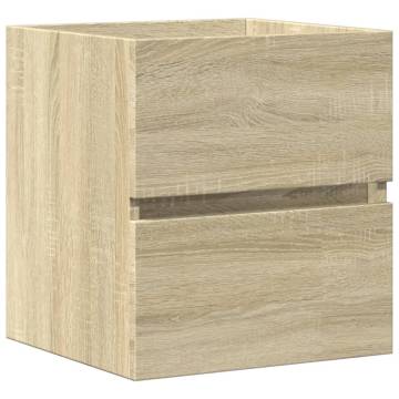 Sink Cabinet Sonoma Oak | Stylish Bathroom Storage Solution