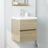 Sink Cabinet Sonoma Oak | Stylish Bathroom Storage Solution