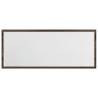 LED Bathroom Mirror with Brown Oak Finish – 100x8.5x37 cm