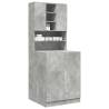 Washing Machine Cabinets - 2 pcs Concrete Grey | HipoMarket