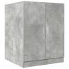 Washing Machine Cabinets - 2 pcs Concrete Grey | HipoMarket