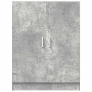 Washing Machine Cabinets - 2 pcs Concrete Grey | HipoMarket