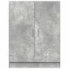 Washing Machine Cabinets - 2 pcs Concrete Grey | HipoMarket