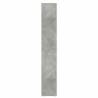 Stylish Bathroom Cabinet Concrete Grey 30x30x183.5 cm