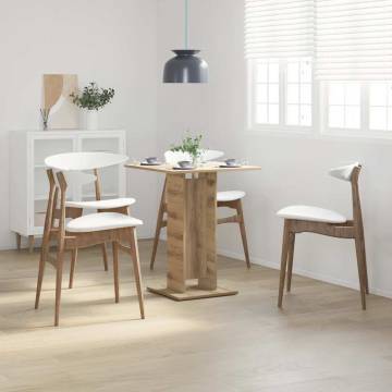 Artisan Oak Bistro Table - 60x60 cm | Durable & Stylish