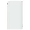 Hanging Glass Cabinet - Concrete Grey 80x31x60 cm | HiPoMarket