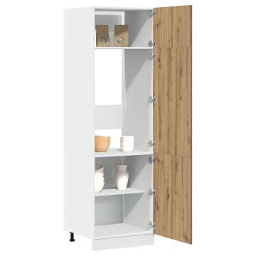 Refrigerator Cabinet Artisian Oak - Stylish & Durable Storage