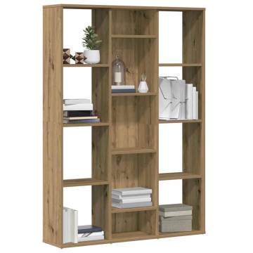 Room Divider Book Cabinet Artisan Oak - Stylish & Functional