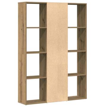 Room Divider Book Cabinet Artisan Oak - Stylish & Functional