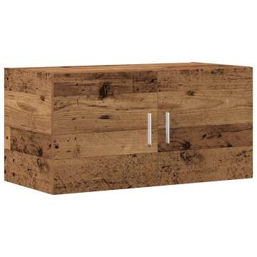 Wall Cabinet Old Wood 80x39x40 cm - Stylish Storage Solution