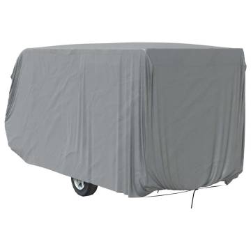 Caravan Cover Grey 550x250x220 cm - All-Weather Protection