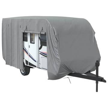 Caravan Cover Grey 550x250x220 cm - All-Weather Protection