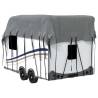 Caravan Roof Cover Grey 500x300 cm - Durable Protection