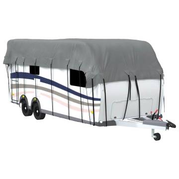 Caravan Roof Cover Grey 700x300 cm - All-Weather Protection