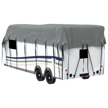 Caravan Roof Cover Grey 700x300 cm - All-Weather Protection