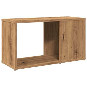 Artisian Oak TV Cabinet - 60x24x32cm Engineered Wood