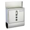 HI Letter Box with Newspaper Holder - Stylish Stainless Steel